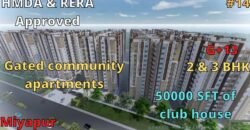 Flats at Miyapur, Hyderbad