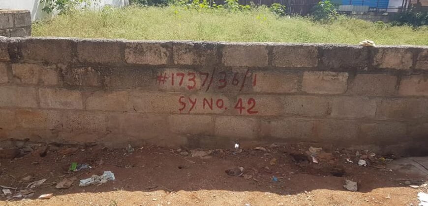 Land at Nagarbhavi, Bangalore for JV or Sale