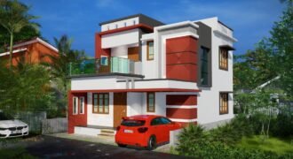 3 BHk House at Kavoor 54 lakhs