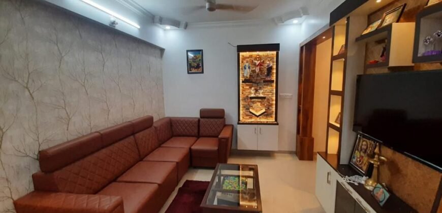 3 bhk Fully furnished flat at Shakthinagar 80 lakhs