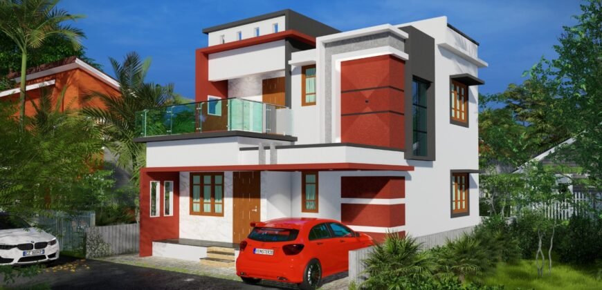 3 bhk house at Kavoor 54 lakhs