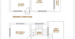 3 bhk house at Kavoor 54 lakhs