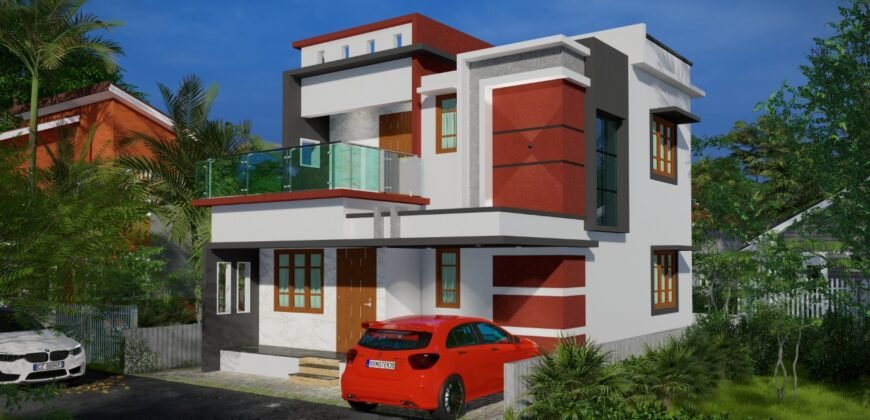 3 bhk house at Kavoor 54 lakhs
