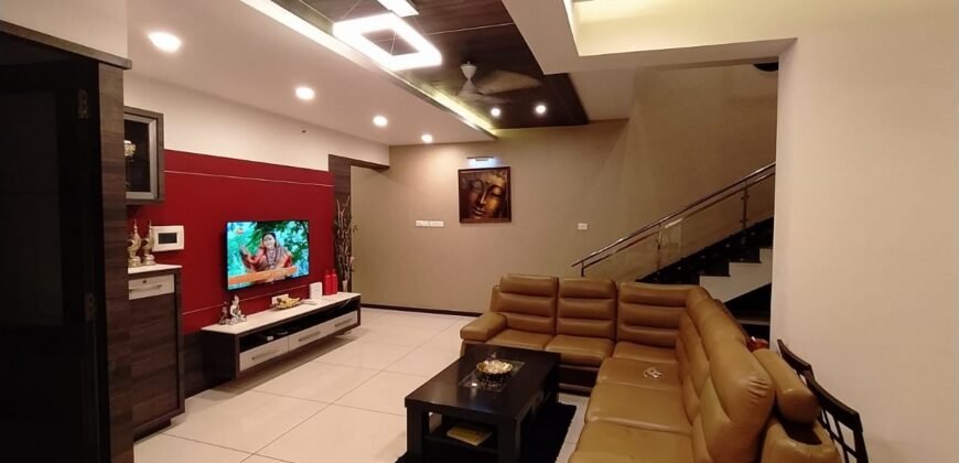 Fully furnished Duplex flat at Padavinangady 2.10 cr negotiable