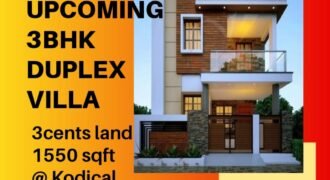 Upcoming 3 Bhk villa for sale