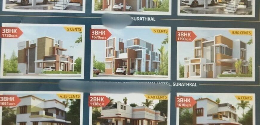 New VIllas available for sale at Suratkal